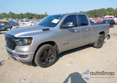 2022 Ram 1500 Big Horn 4X2 6'4 Box z USA, uszkodzony, nr VIN 1C6RREBT4NN219126